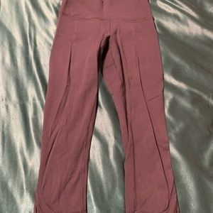 Lululemon high rise wunder under crop